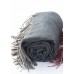 warm women tassel gray scarves small fresh imitation cashmere scarf